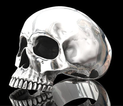 Gothic Skull Sterling Silver Ring